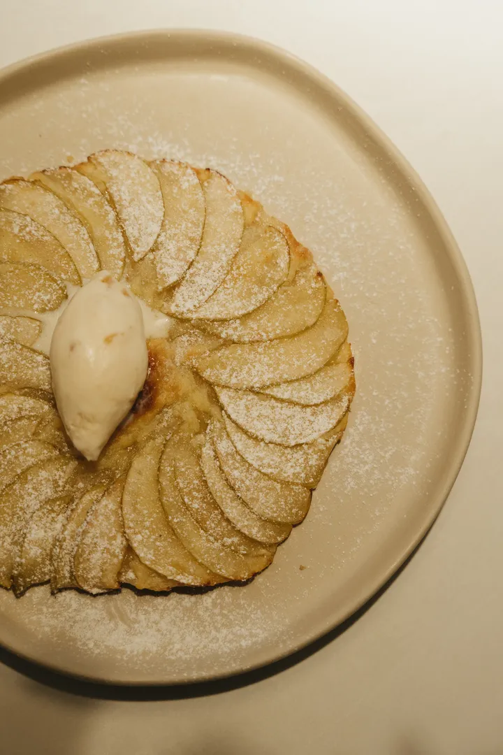 Tarta fina de manzana